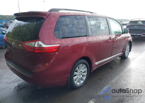 2015 Toyota Sienna Le 7 Passenger from USA, damaged, VIN 5TDJK3DCXFS106868